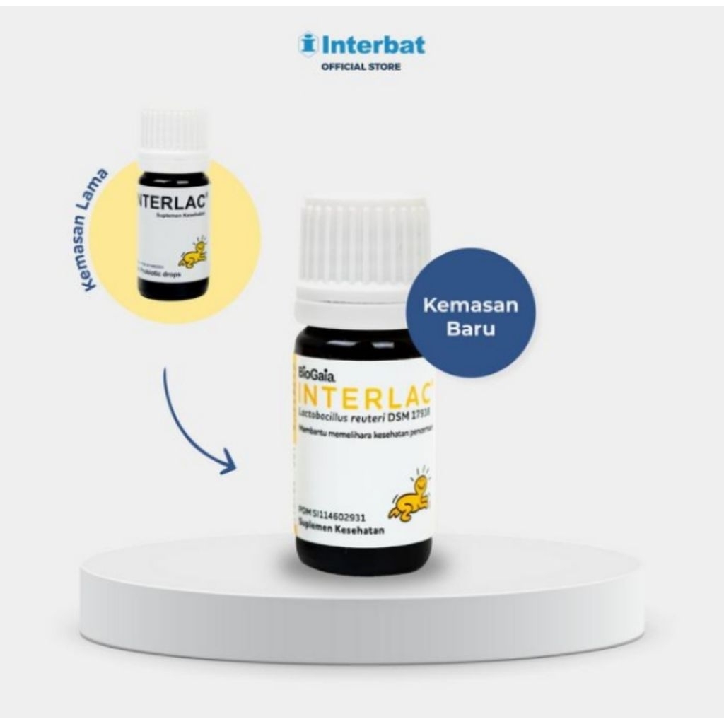 Interlac drop | Interlac probiotik drop 5ml