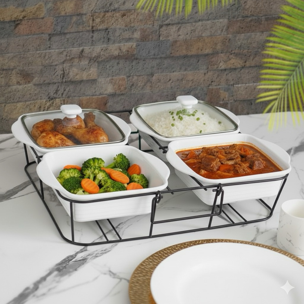 set prasmanan homeline keramik set 3 set 4 dan single