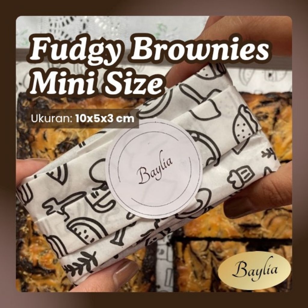 

Baylia Fudgy Brownies Mini Size