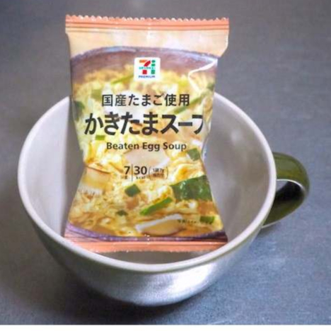 

[7-11 PREMIUM] Block Soup Instant Egg Soup