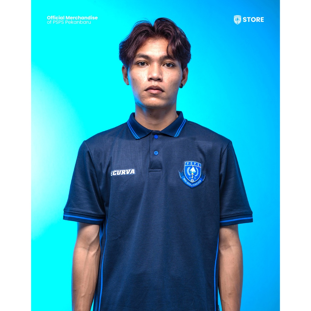 Polo Shirt PSPS Riau Navy