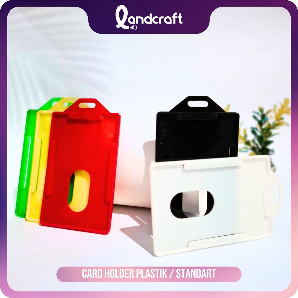 

Case Tempat ID Card Plastik Anti Pecah