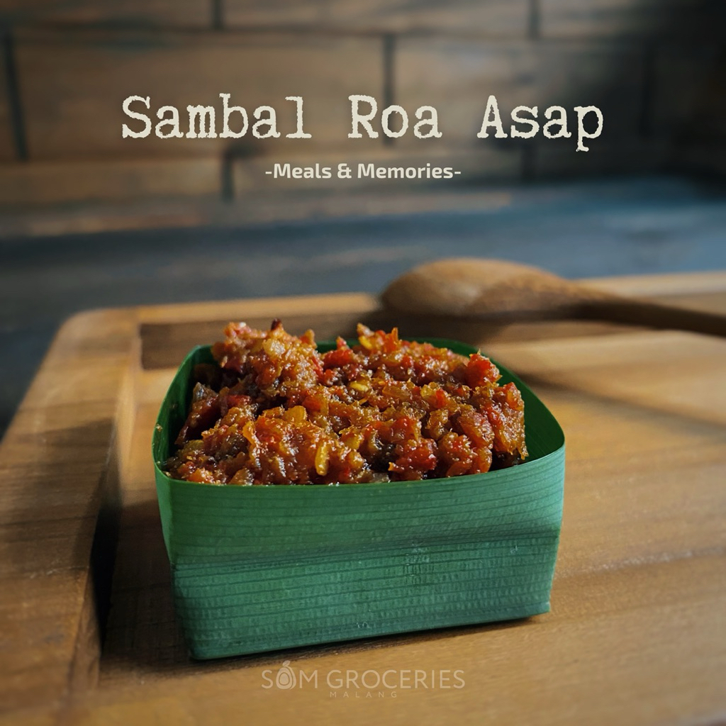 

Sambal Roa Frozen 125gr minyak kelapa non msg all natural