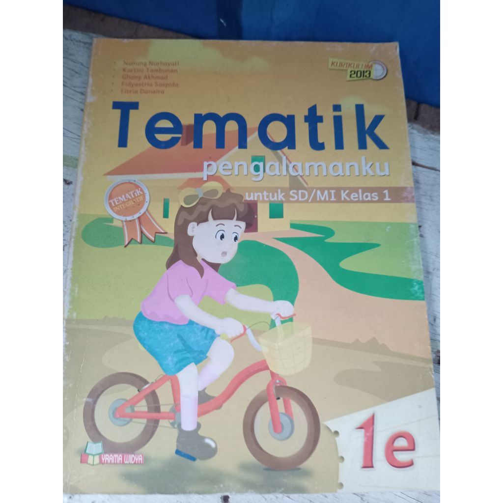buku tematik kelas 1e SD