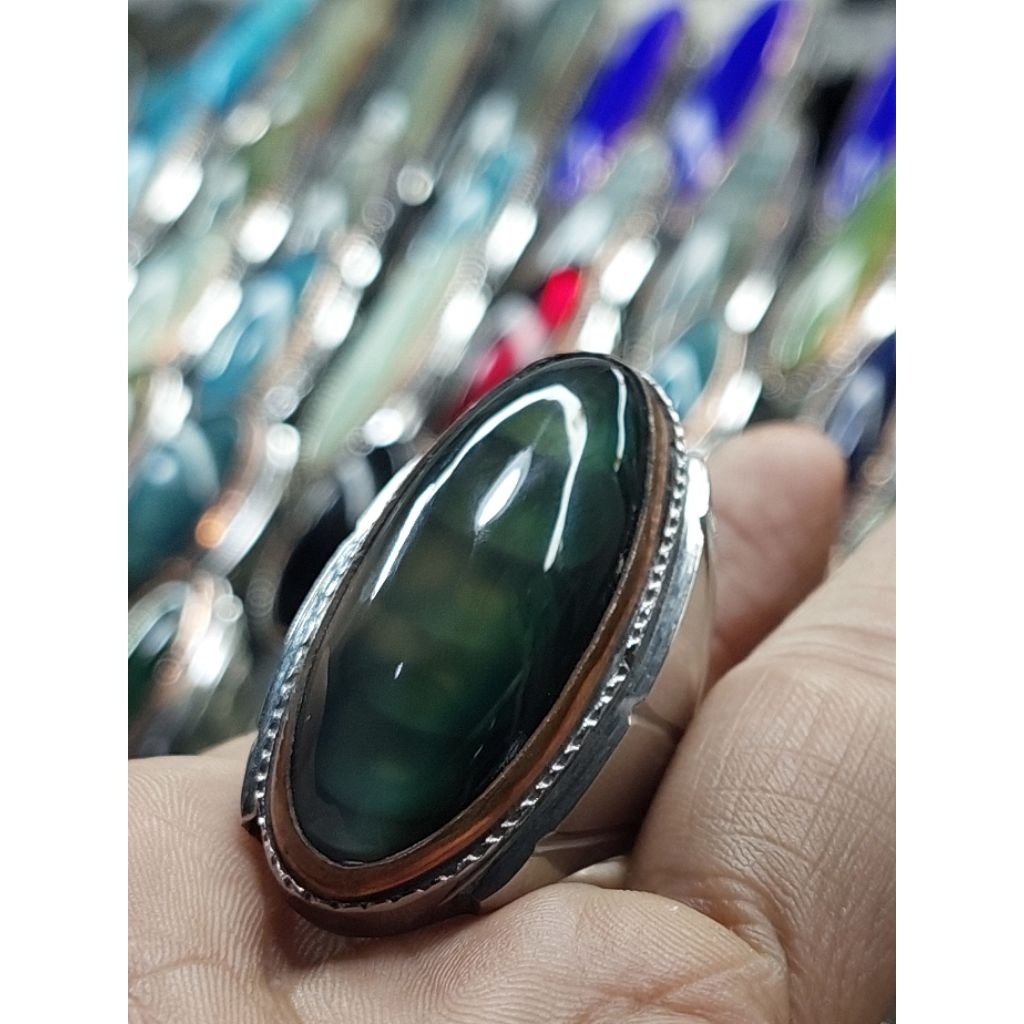 Batu pandan ijo sisik arwana