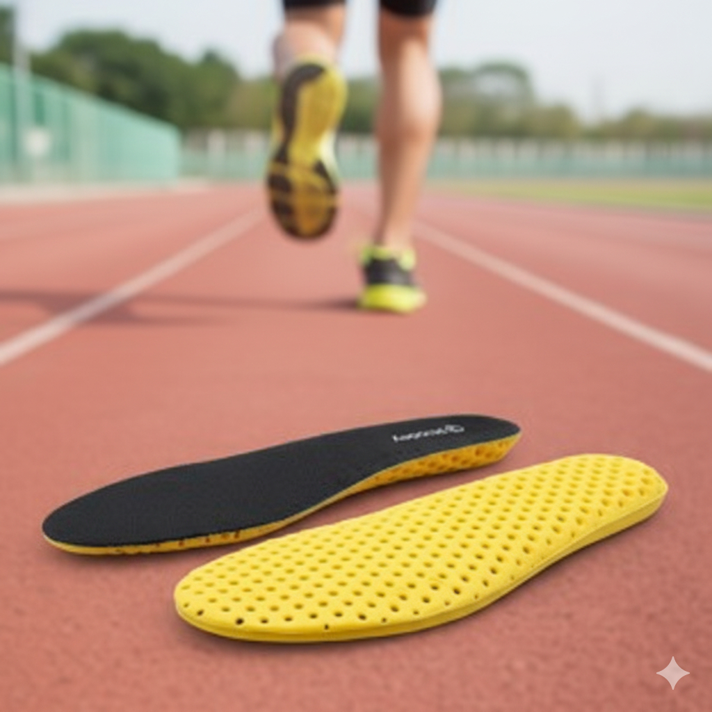 Insol Alas Kaki Sepatu Olahraga Empuk Nyaman Tebal Sepatu Lari Futsal Bola Sport