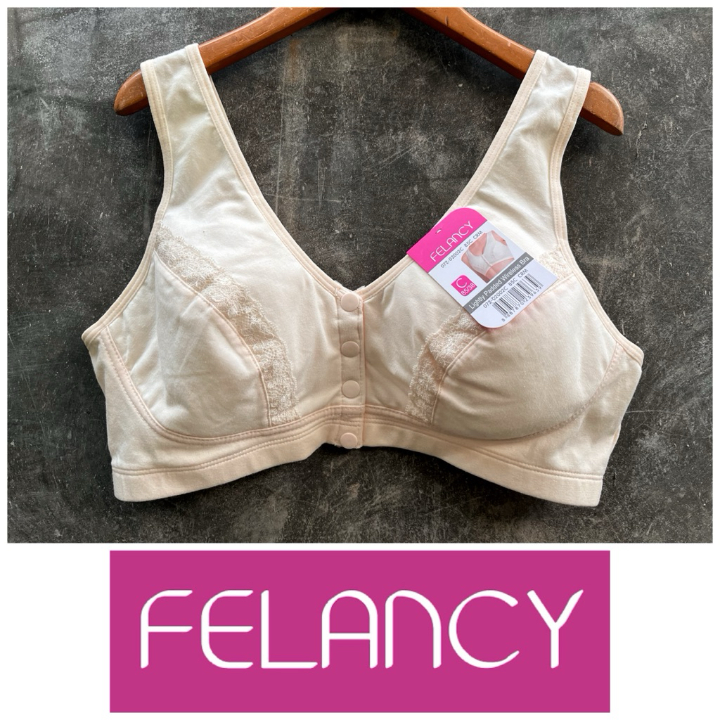 CODE BF0002 CRMBra Felancy
Size hanya 38C, 40C, 42C