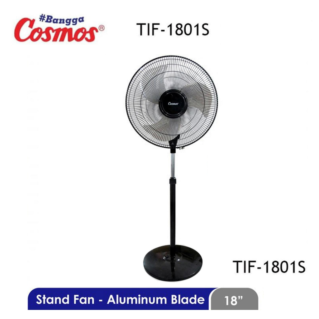 Kipas Angin Berdiri COSMOS TIF-1801 SN 18 Inch / Kipas Angin COSMOS TIF 1801 Kipas Cosmos TIF1801SN