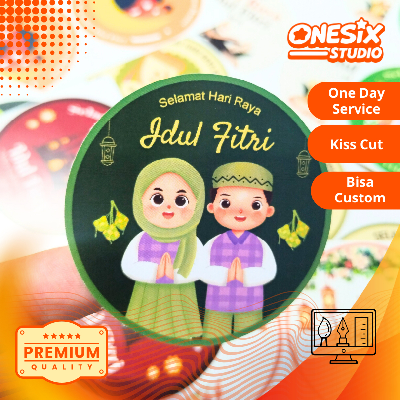

5-7 STIKER TOPLES LEBARAN IDUL FITRI / STIKER LEBARAN IDUL FITRI / STICKER BULAT / STIKER KEMASAN