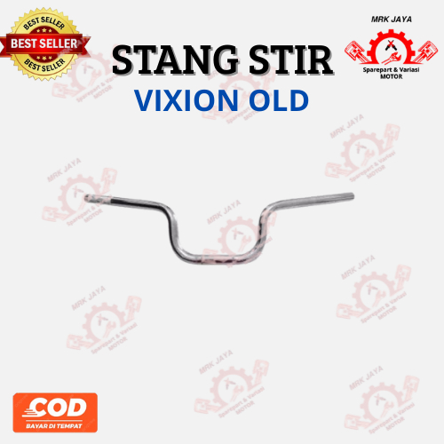 Stang Setang Motor Yamaha Vixion Old Lama Standart Model Ori Crom Tebal Murah / Stang Stir Vixion