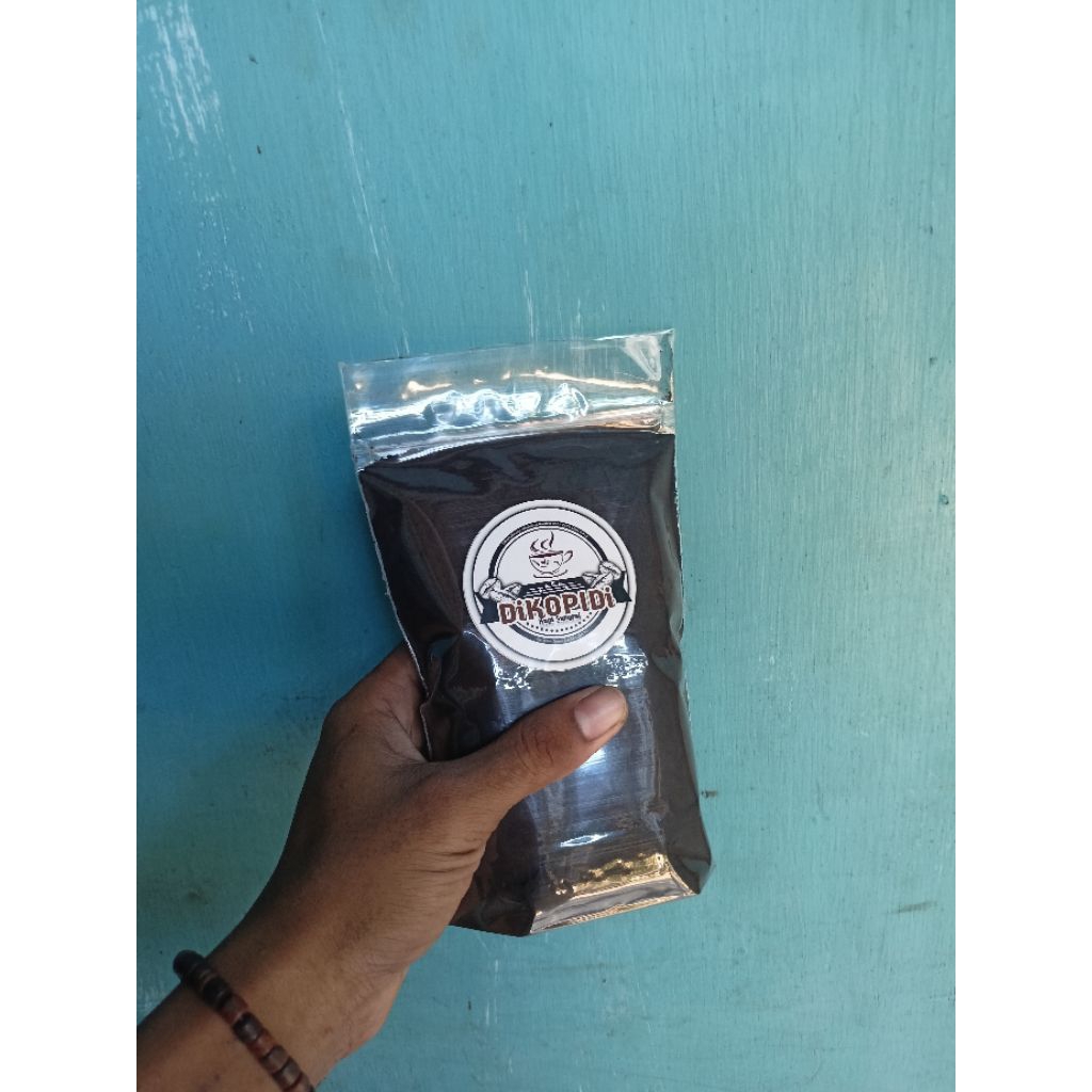 

KOPI Hitam Asli Sangrai (Kopi Bubuk) | Kemasan 250gr, Kopi Cak Di