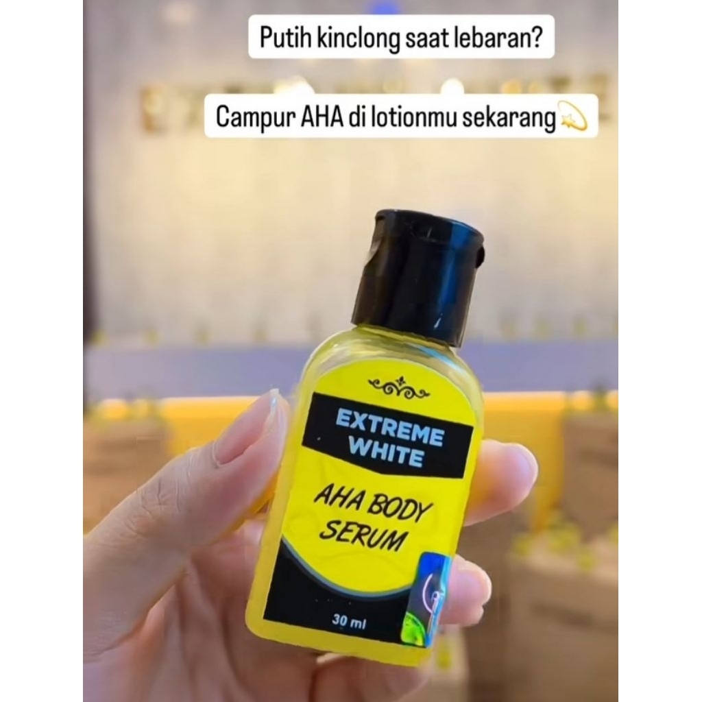 Aha Whitening Body Serum Original Bpom Aha booster Serum Pemutih Aha Booster Thailand Original