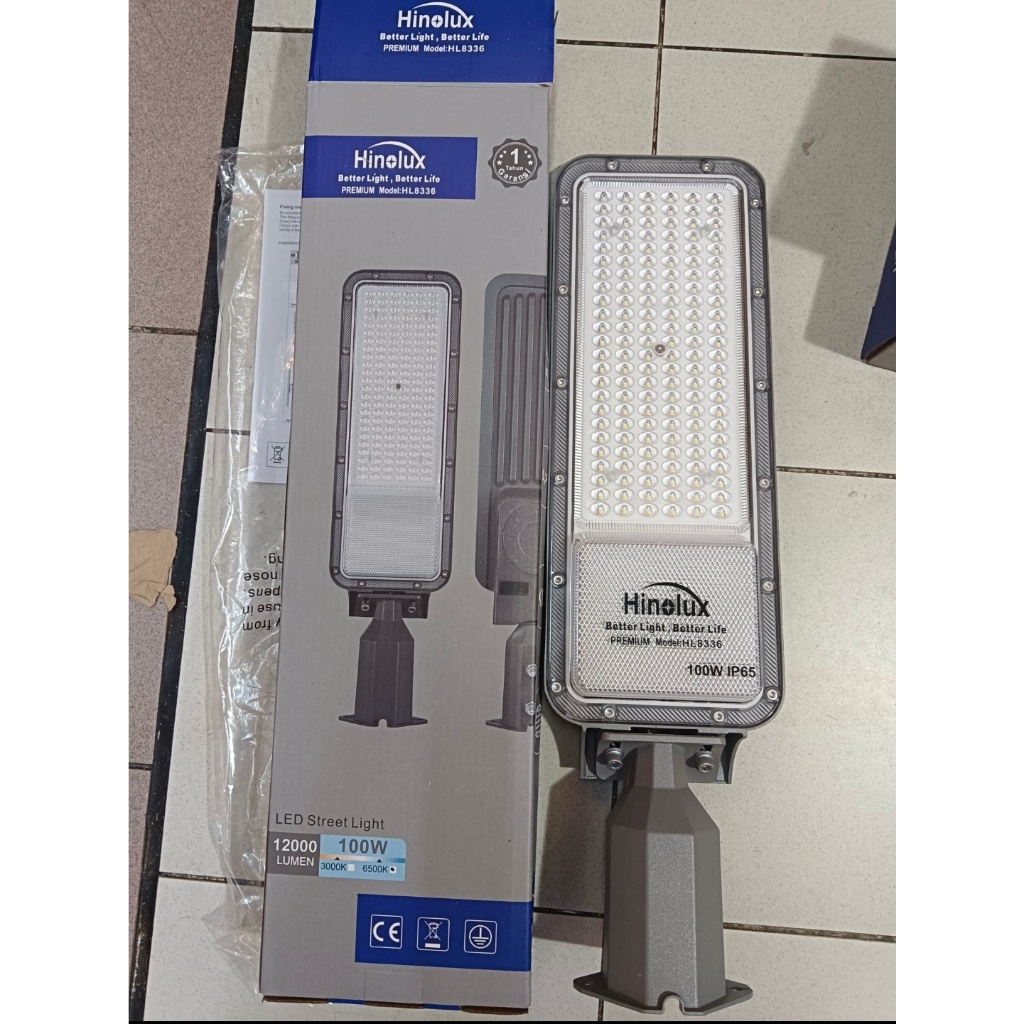 Lampu Pju jalan Led smd Hinolux SNI 100 watt HL8336