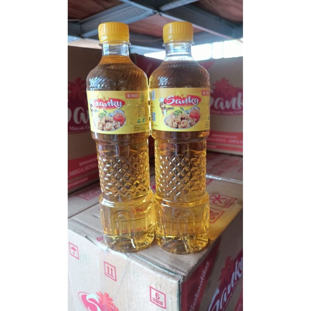 

Minyak goreng SANKY s900 kemasan botol 700ml