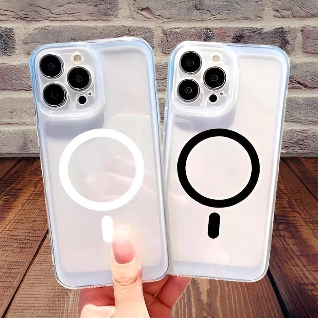 SLICON/CASING ITEL A70 A60 A60S P55 4G/5G S23 S23 PLUS S25 S25 ULTRA RS4 S24 SOFTCASE CLEAR MAGSAFE 