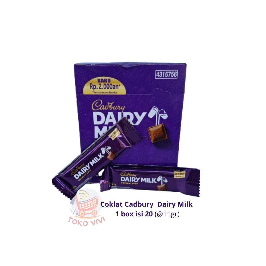 

Coklat Cadbury ekonomis 1 box