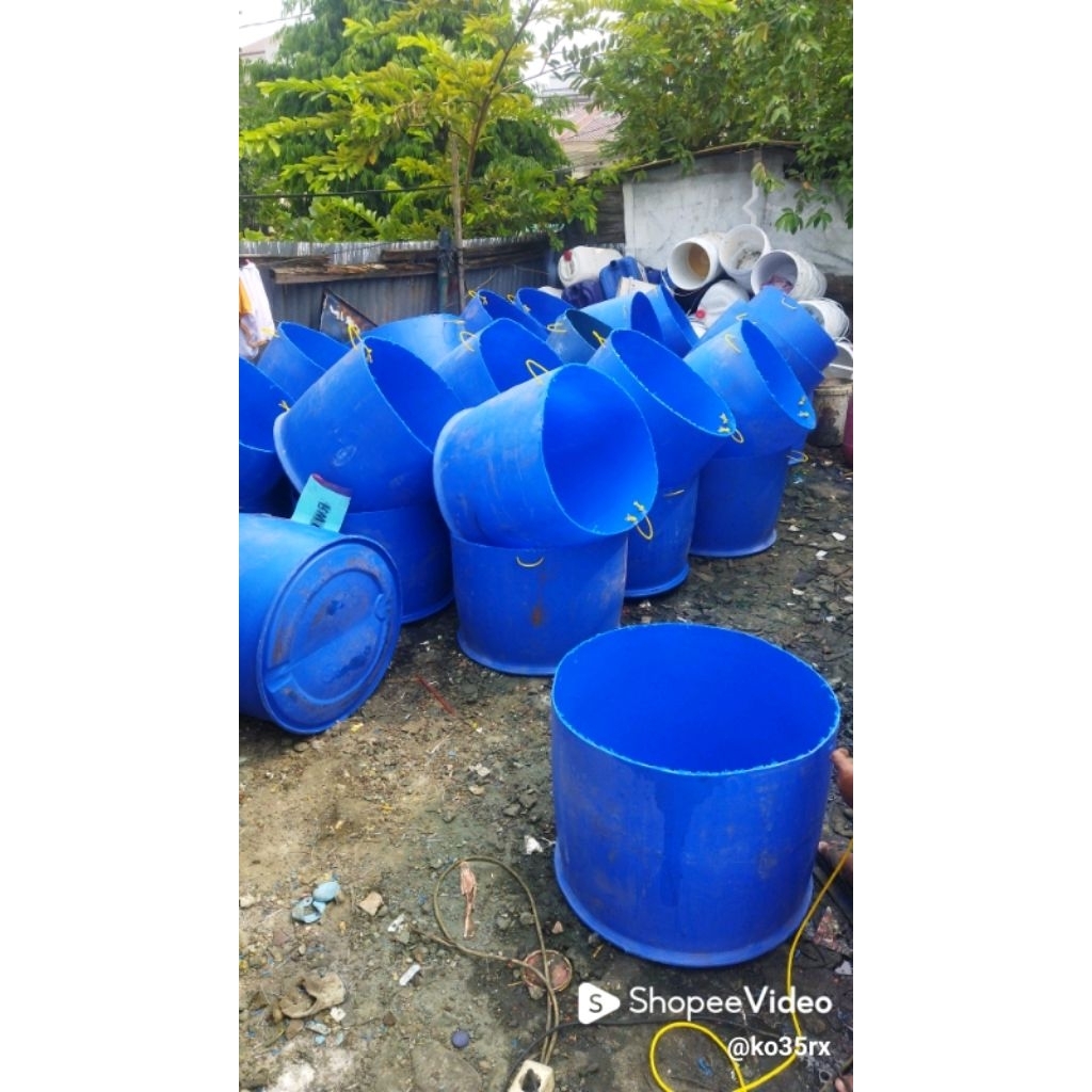 drum/tong plastik/bak penampungan/ember/jerigen/baskom/drum plastik hdpe