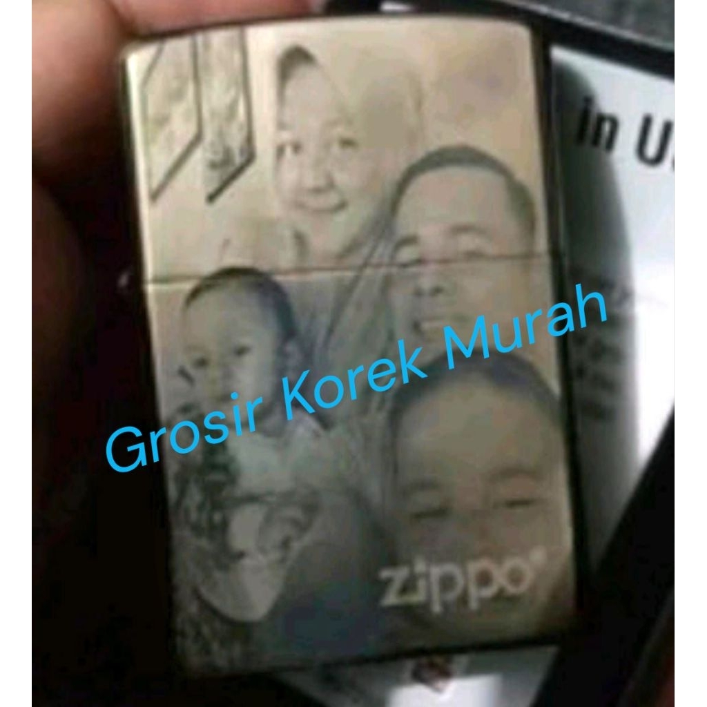 Korek Api Zippo Premium Custom Grafir Foto