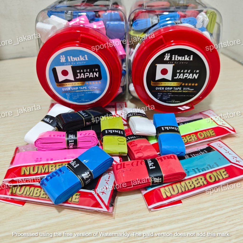 IBUKI grip raket original - Ibuki overgrip raket badminton tenis bulutangkis padel - grip raket pade