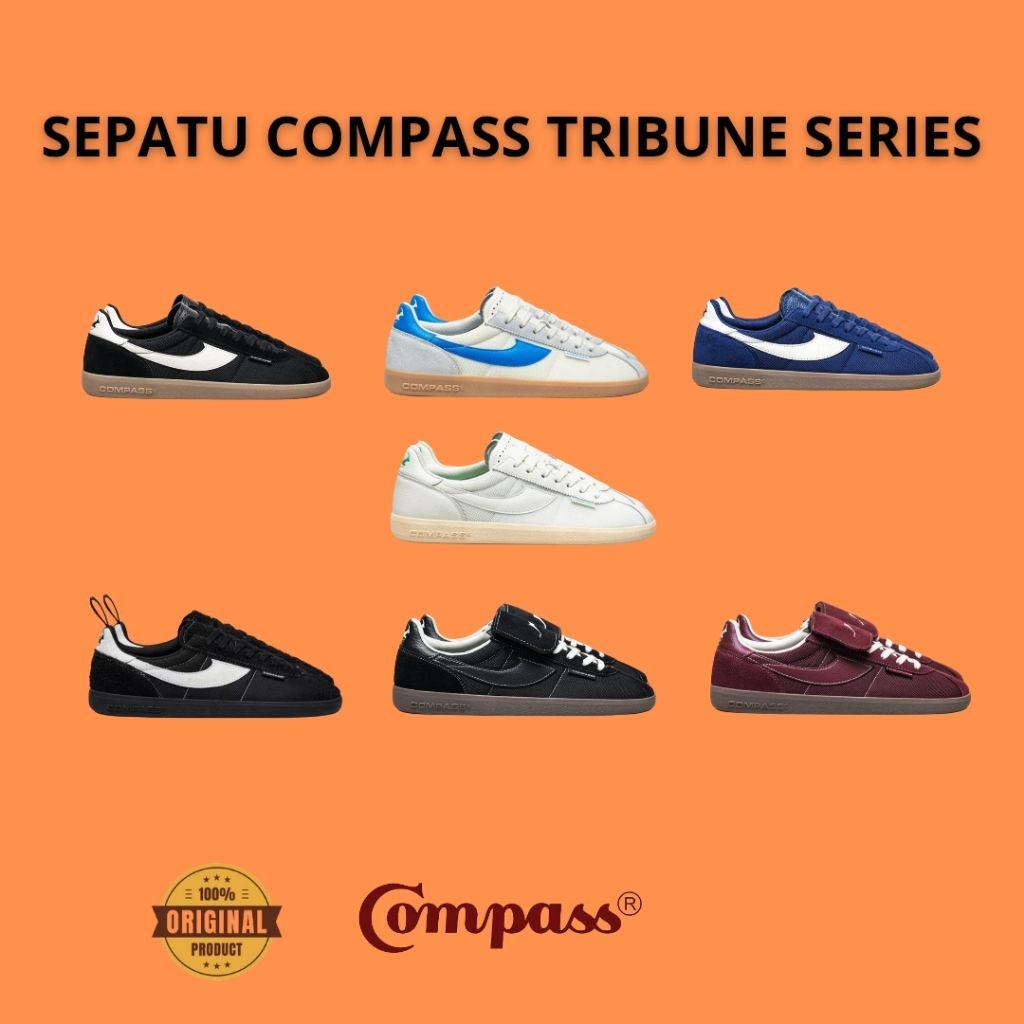 [ORIGINAL] COMPASS TRIBUNE NAVY/WHITE GUM/WHITE BLUE/BLACK GUM/RED GUM/TRIBUNE HOME-AWAY/ TRIBUNE 48