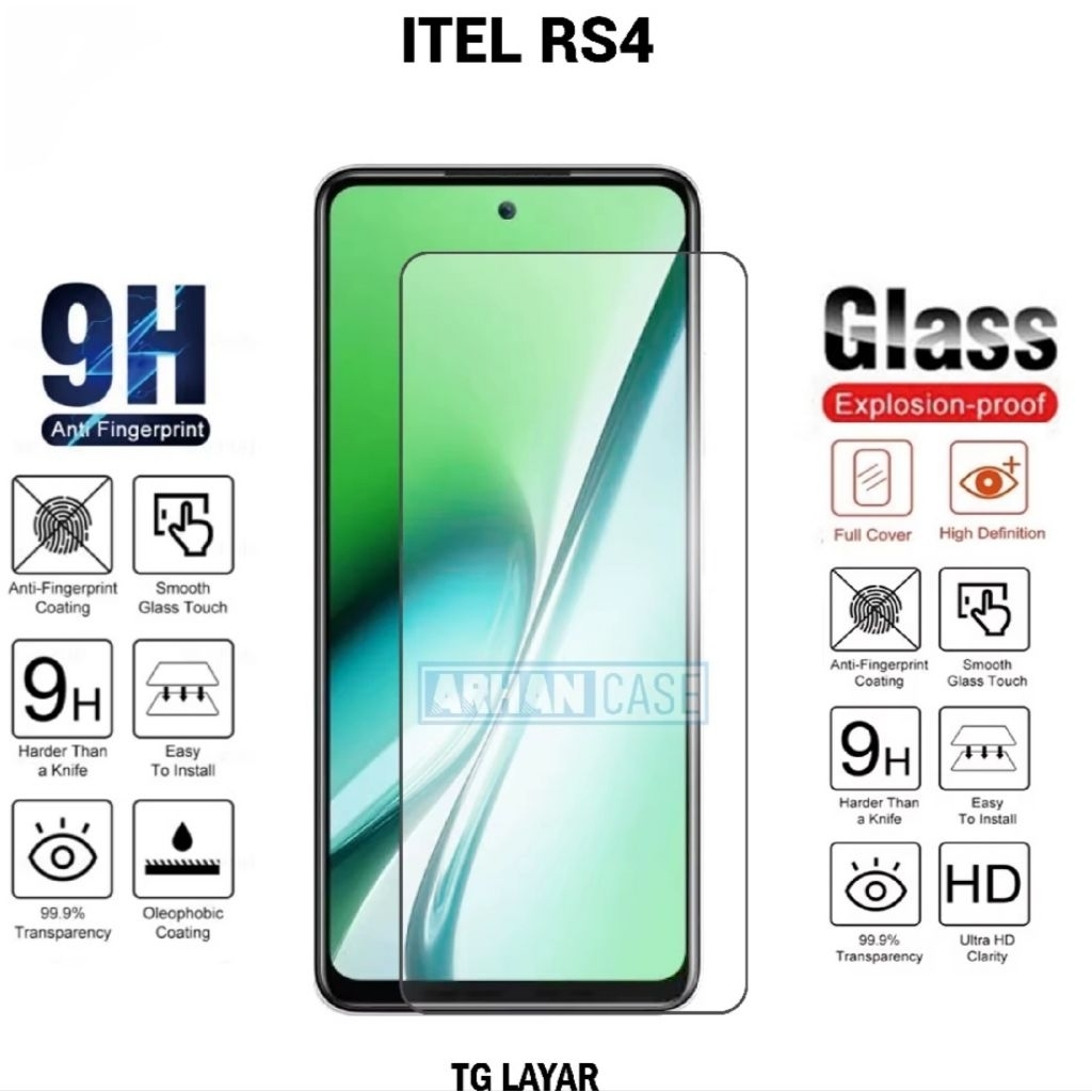 Tempered Glass Bening Infinix RS4