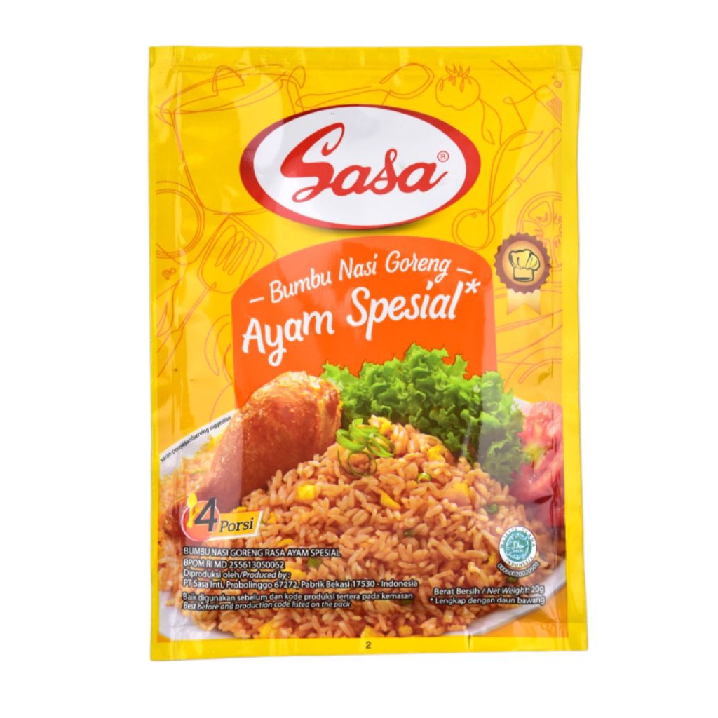 

Sasa Bumbu Nasi Goreng Spesial 20 gram