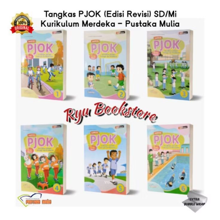 Buku Kurmer : PJOK (Ed.Revisi) SD/Mi 1-6 Penerbit Pustaka Mulia