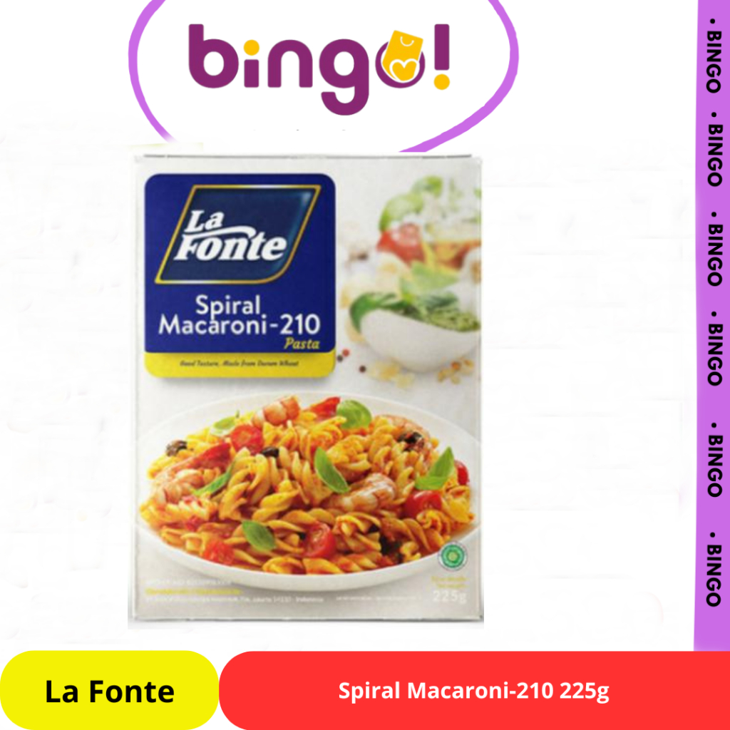 

La Fonte Spiral Macaroni 225gr
