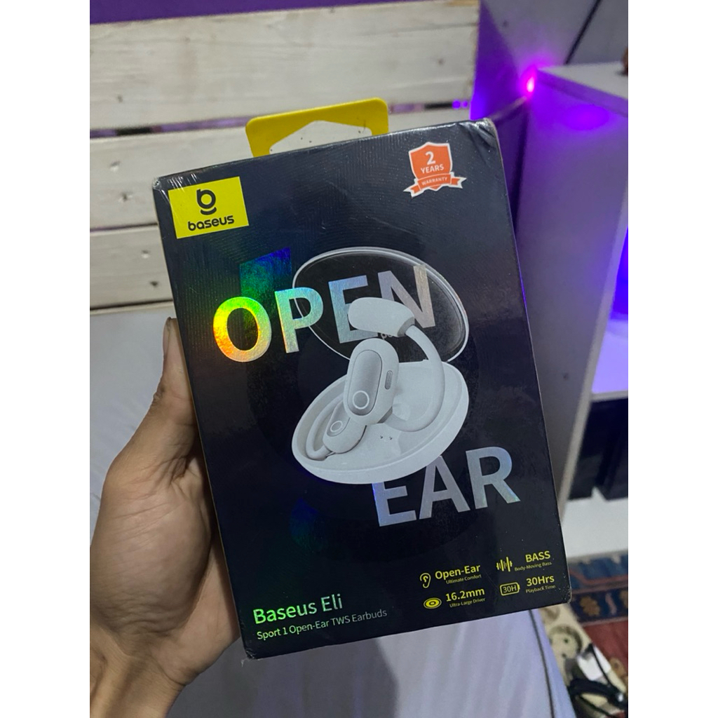 Baseus Eli Sport 1 Open-Ear Earbuds Sport Jogging Gym TWS Headset Earphone