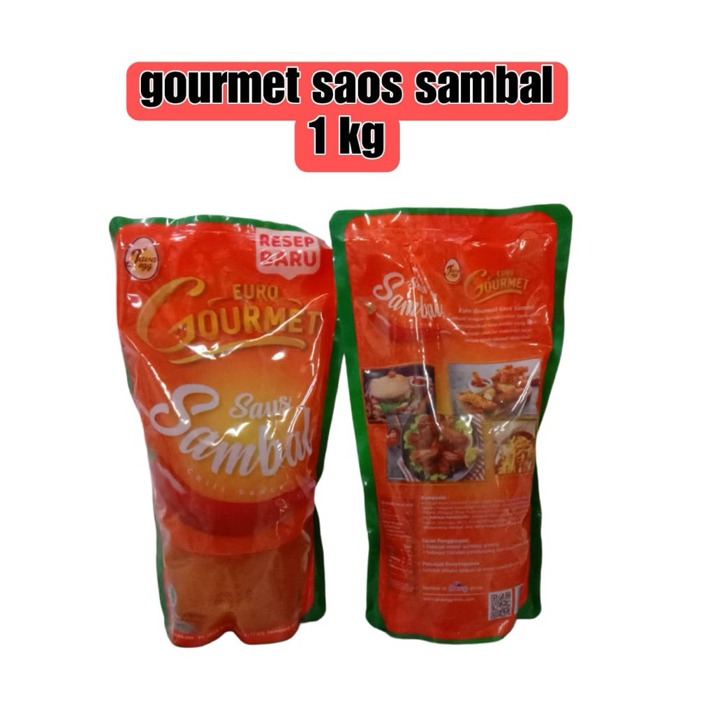 

Euro gourment saus sambal 1kg