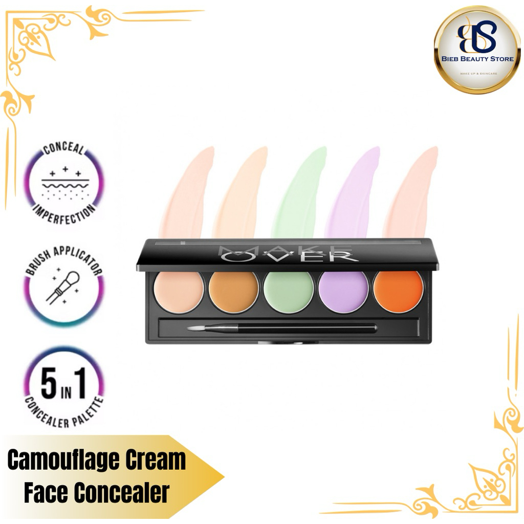 MAKE OVER Camouflage Cream Face concealer | Concealer Make over