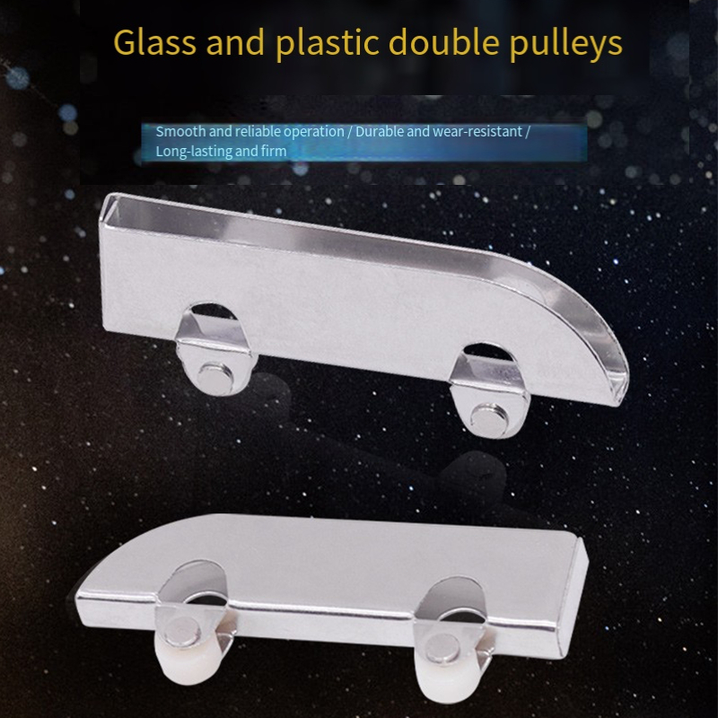 10Pcs Kaca Pintu Geser Roda / Roda Rel Pintu Geser / Roda Sliding Kaca Premium Terbaik Berkualitas