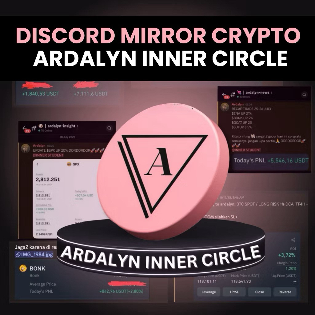 DISCORD MIRROR CRYPTO ARDALYN INNER CIRCLE | CRYPTO SIGNAL | MIRROR ARDALYN |