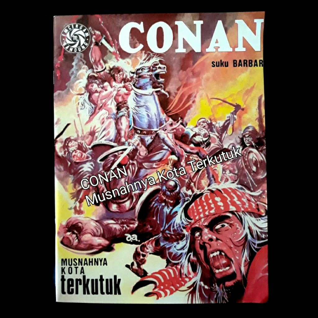 komik CONAN THE BARBARIAN MUSNAHNYA KOTA TERKUTUK