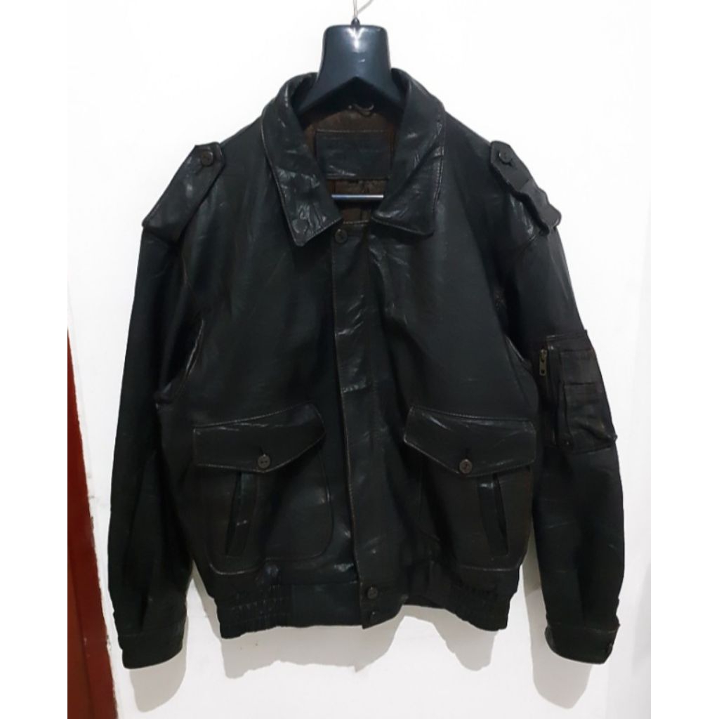 Jaket Kulit Strath Conar Jaket Pilot
