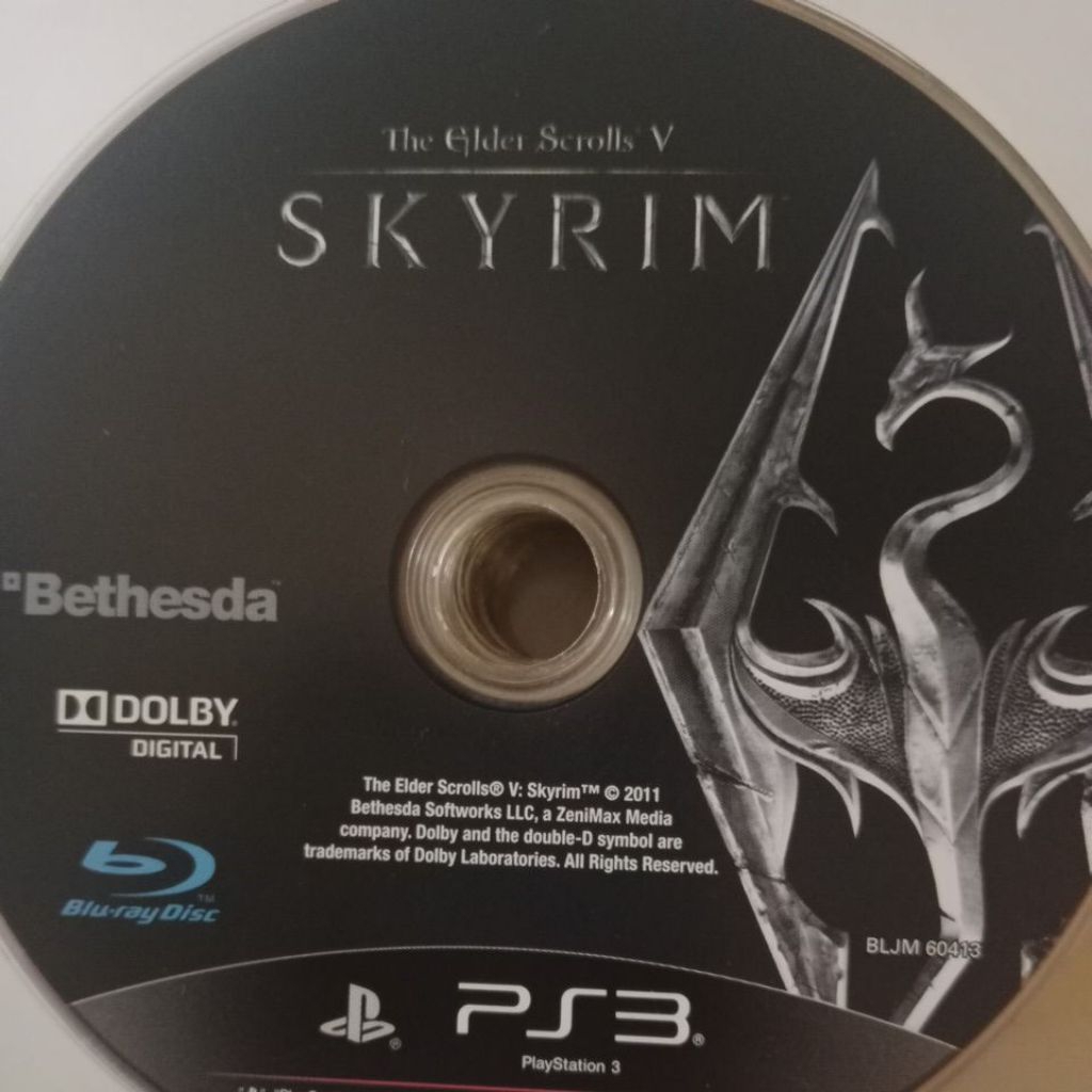 KASET PS3 SKYRIM SECOND