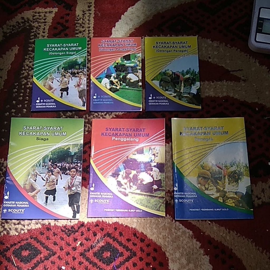 

Buku pramuka SKU kecil dan besar per 1pcs