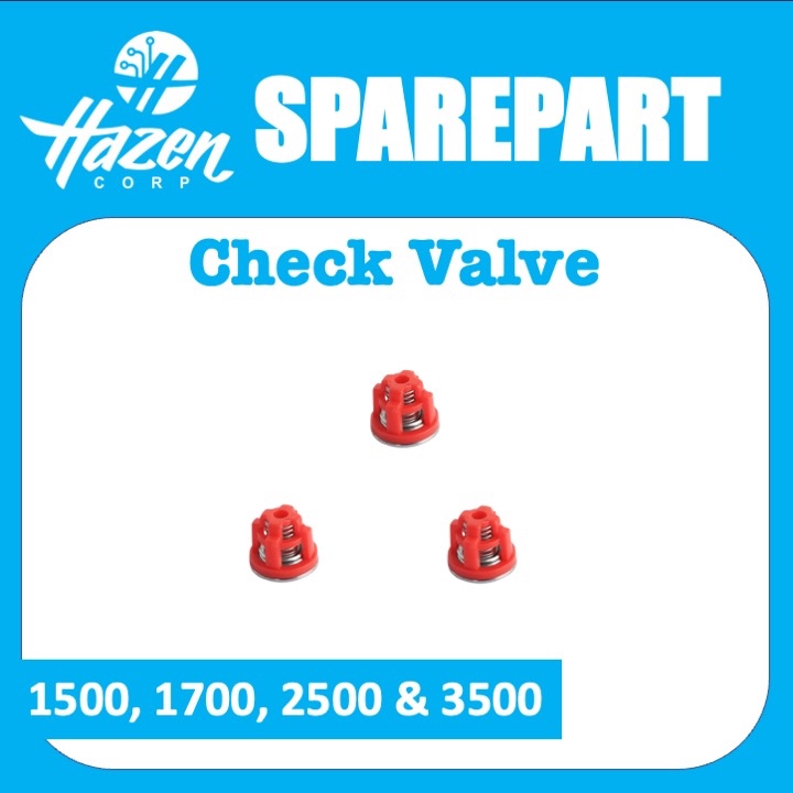 Spare Part ONE-WAY/ Check VALVE untuk Jet Cleaner EPW-1500/1700D/2500C dan APW3500 by HAZENclean