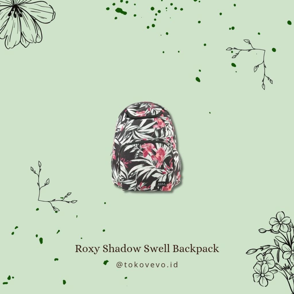 Roxy Shadow Swell Solid Backpack | Tas Original Ransel Backpack