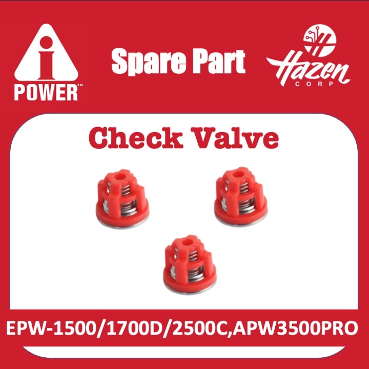 Spare Part ONE-WAY VALVE untuk Jet Cleaner EPW-1500/1700D/2500C dan APW3500 by HAZENstore
