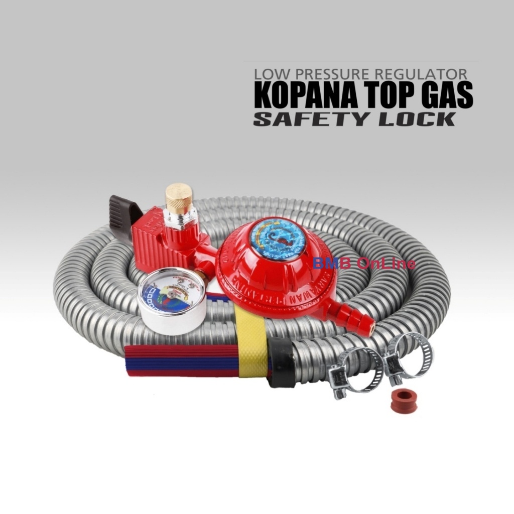 Paket Regulator Kompor Gas LPG Kopana Pertamina TopGas Prime