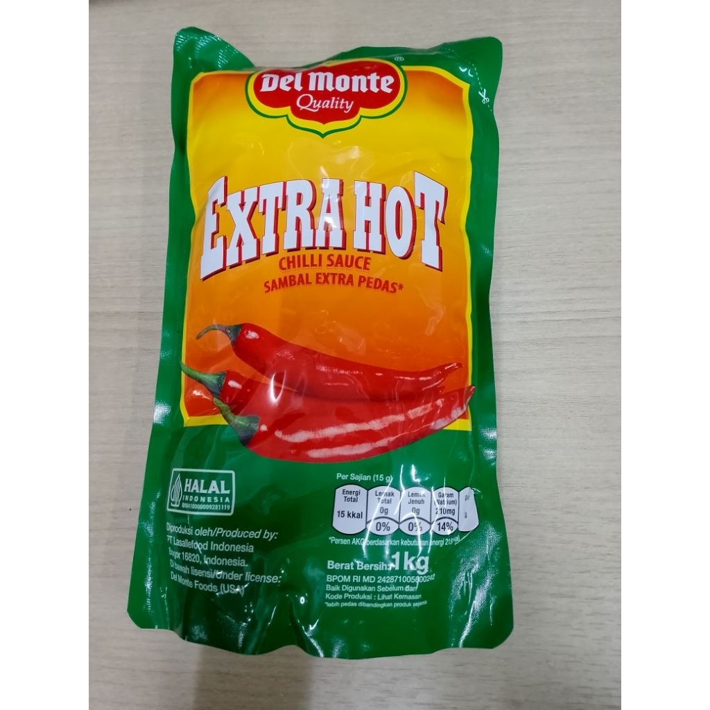 

DELMONTE EXTRAHOT 1KG SAUS DELMONTE EXTRAHOT SAOS DELMONTE EXTRA HOT 1KG