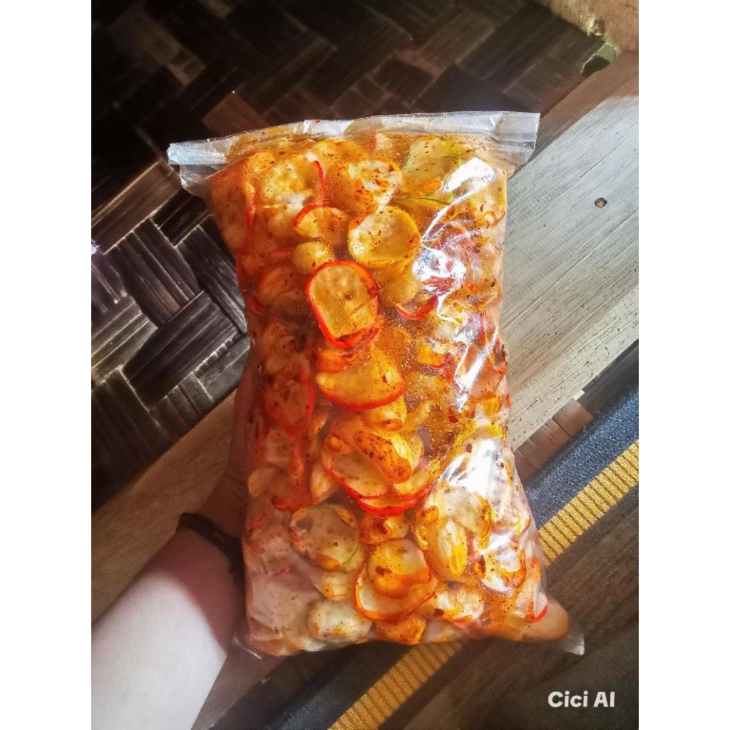 

Seblak kering seuhah ORI/pedas daun jeruk 1kg/500gram