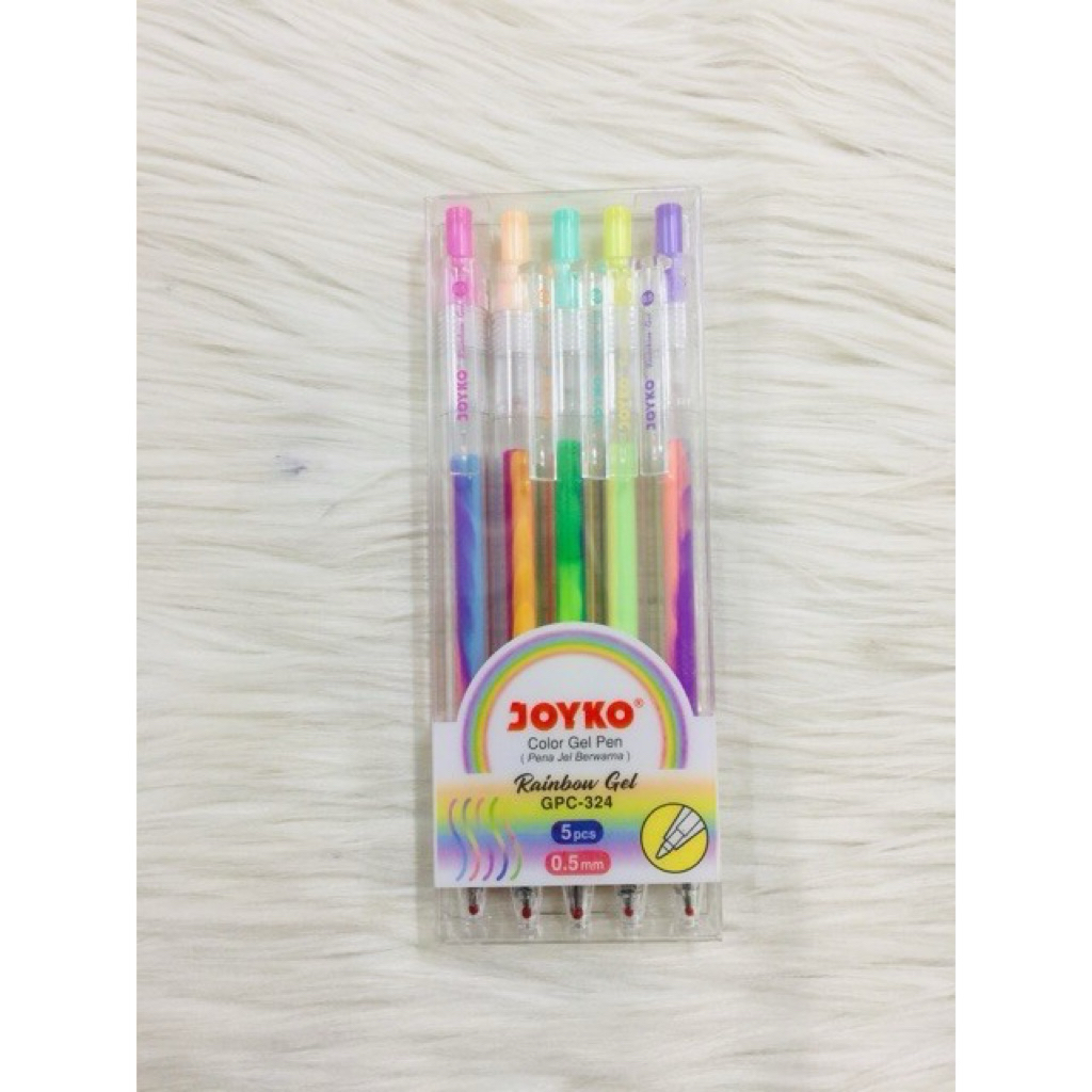 

Joyko - Nokida Color Gel Pen - Isi 5 Pcs