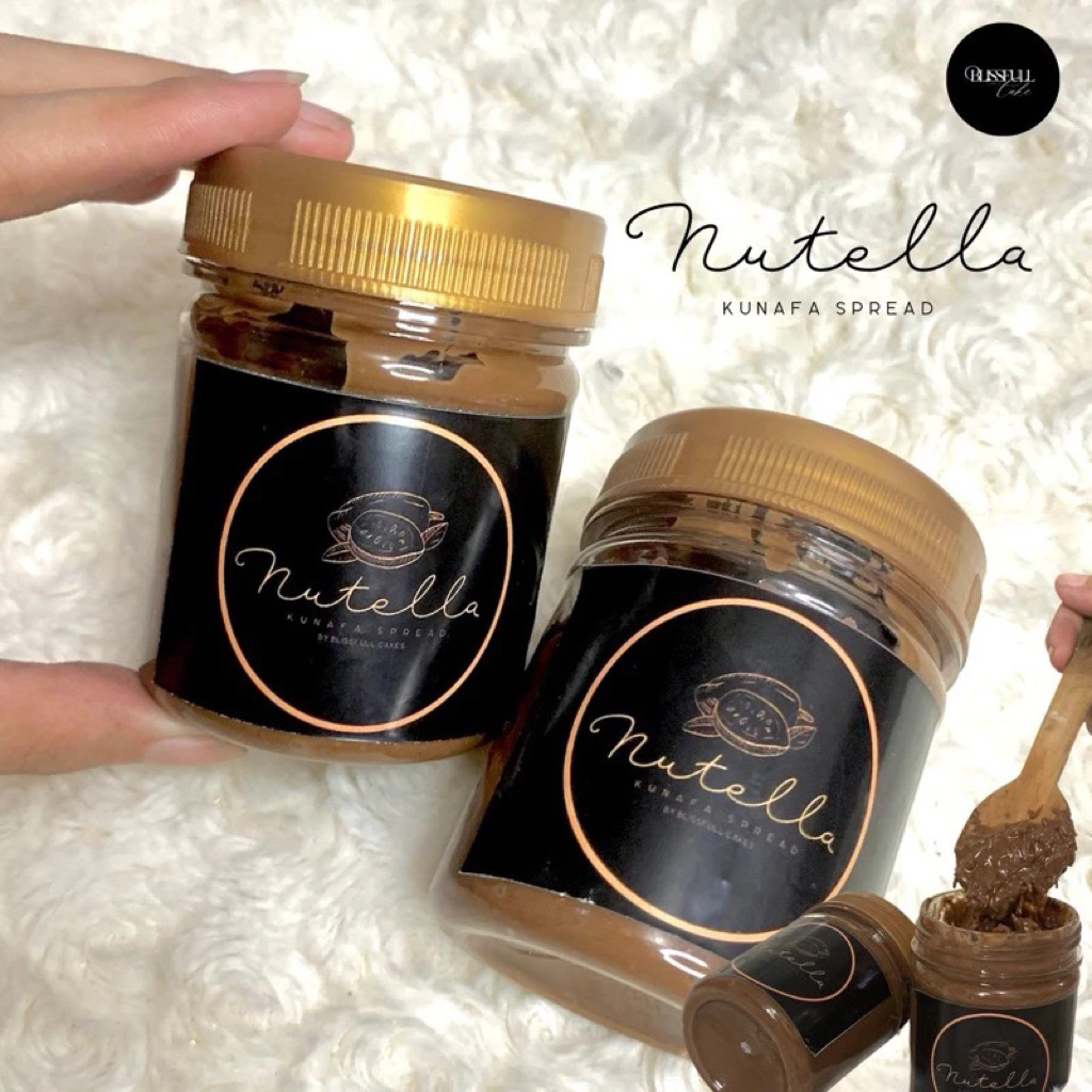 

selai nutella kunafa crunchy 100gr/nutella kunafa spread