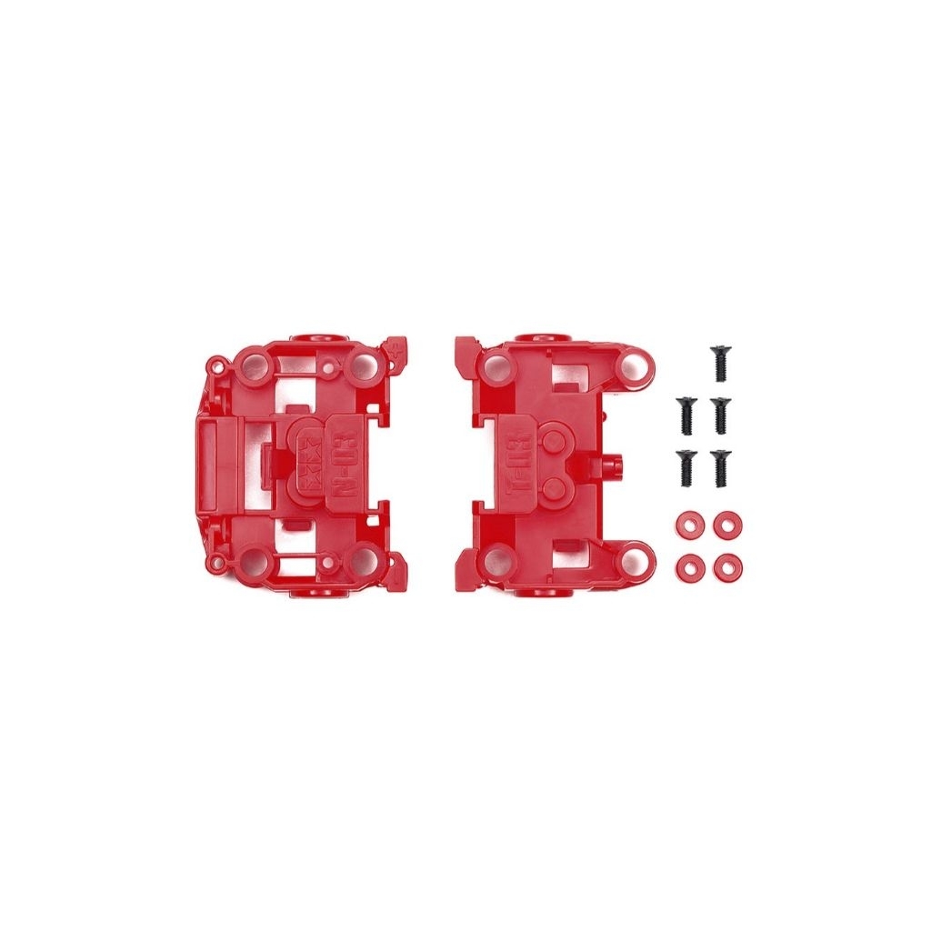 Tamiya Bumperless N-03/T-03 Units Red - 95696