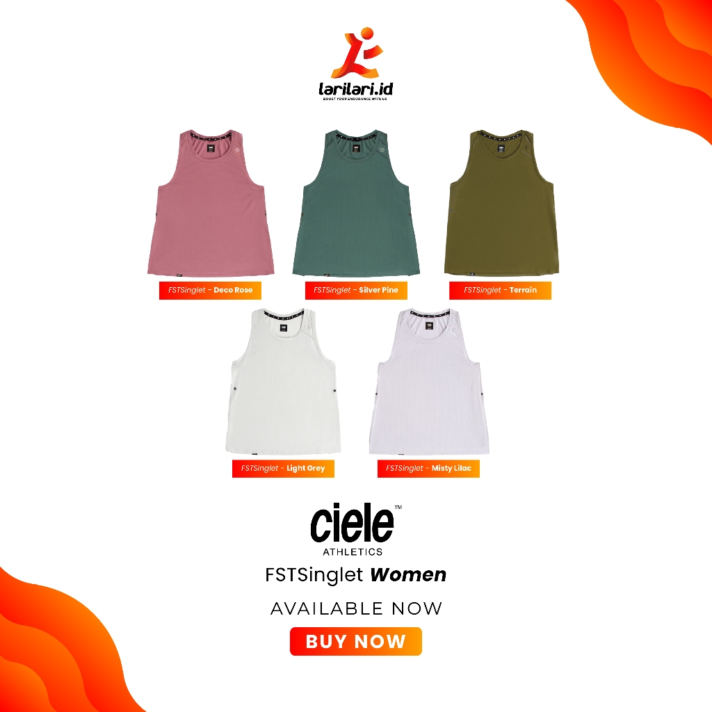 CIELE - Women - FSTSinglet Baju Lari tipe Singlet
