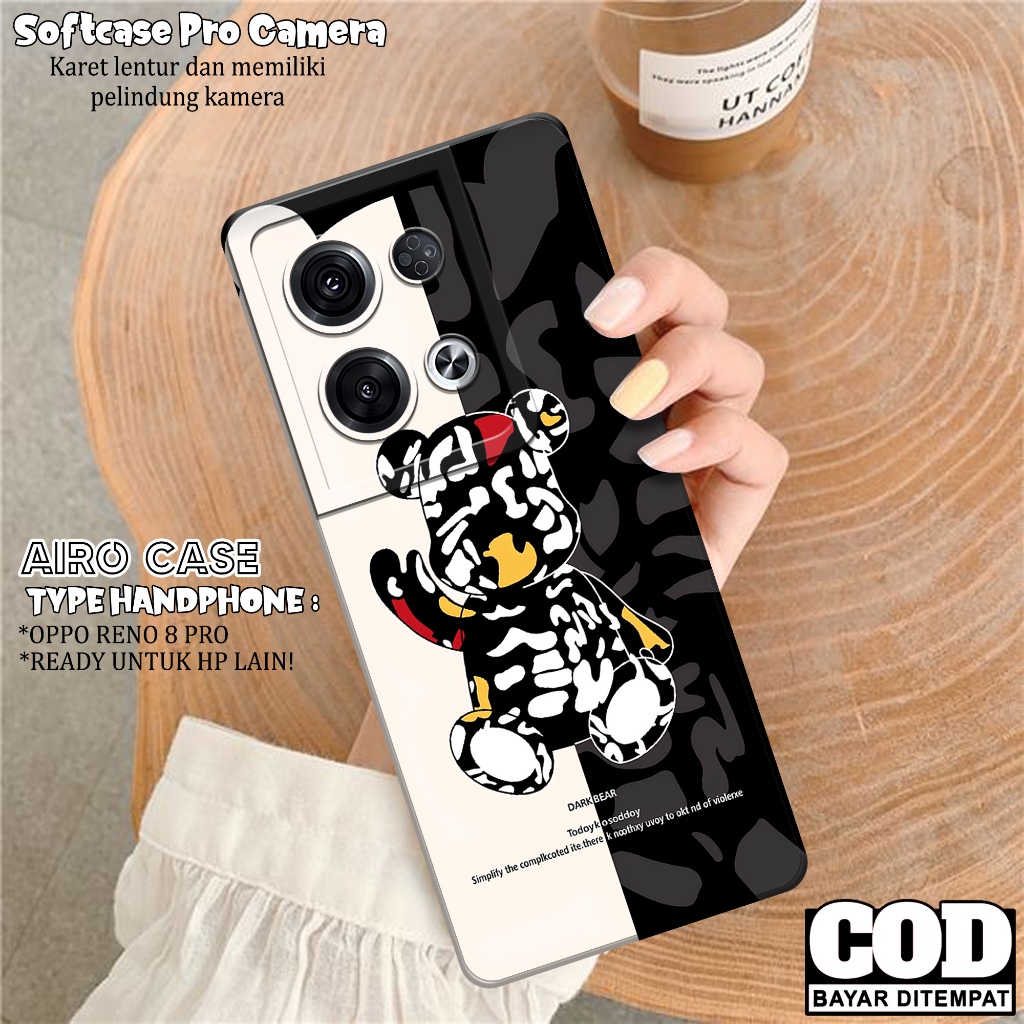 Case Oppo Reno 8 pro Terbaru - Softcase Oppo Reno 8 pro - Fashion Case KARTUN - Casing Oppo Reno 8 p