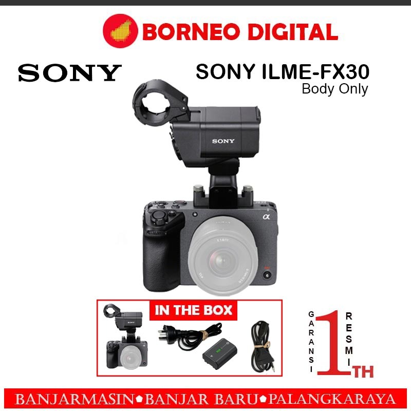 Sony FX30 | FX-30 | Sony F X30 Digital Cinema Camera