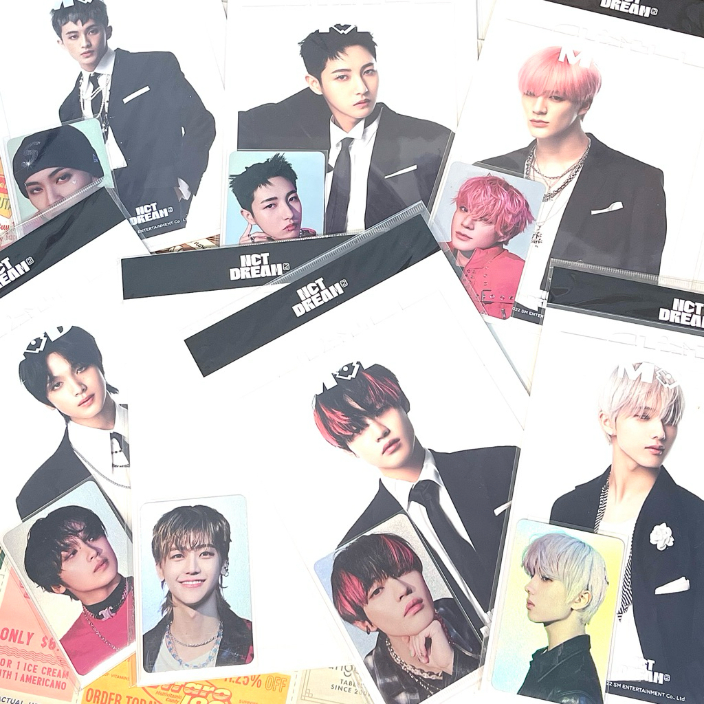 NCT DREAM GLICTH MODE GLIMO POSTCARD HOLOGRAM PHOTOCARD PC HOLO FULLSET MARK RENJUN JENO HAECHAN JAE